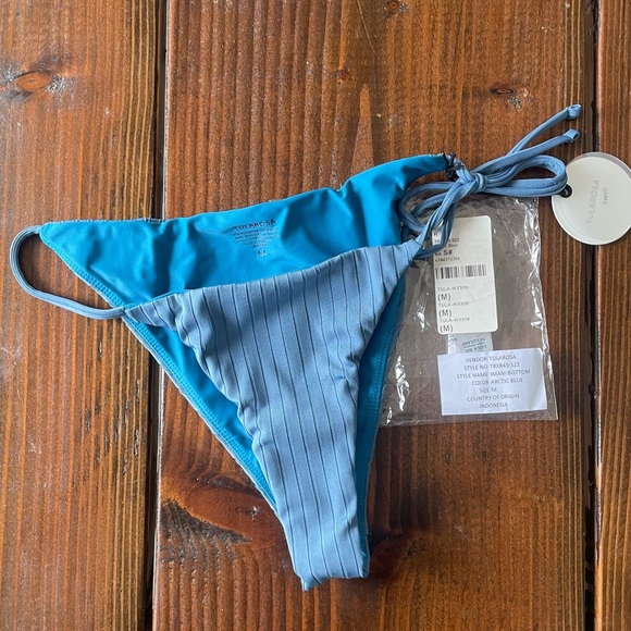 TULAROSA ❤️‍🔥 IMANI BOTTOMS NWT IN ARCTIC BLUE SIZE MEDIUM - Picture 8 of 12